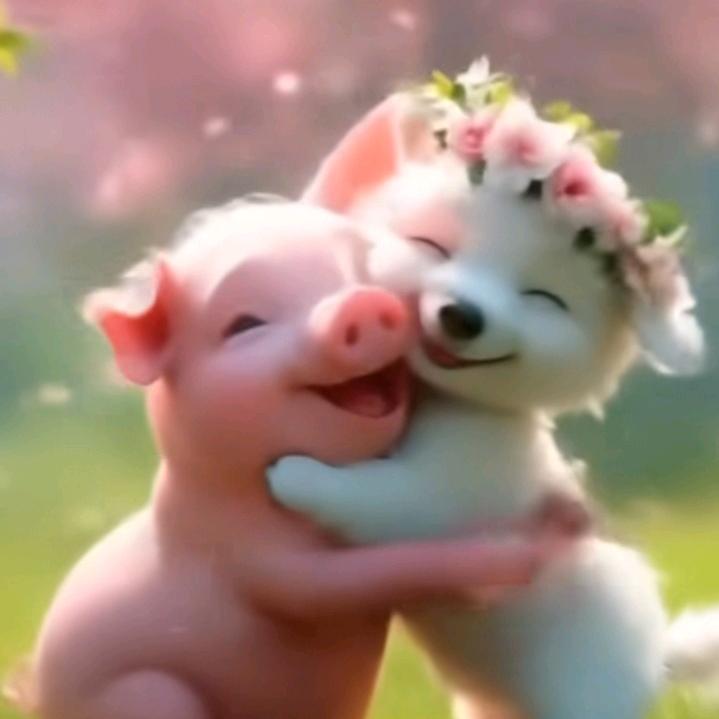 小香🐷与富贵🐶