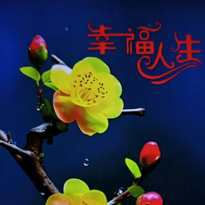 记得微笑。