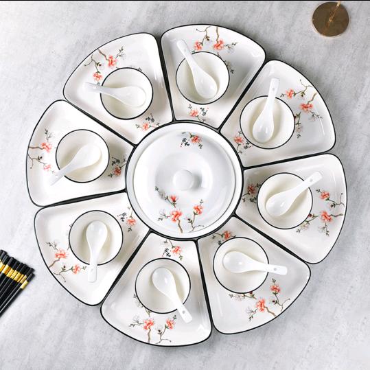 森林木陶瓷餐具