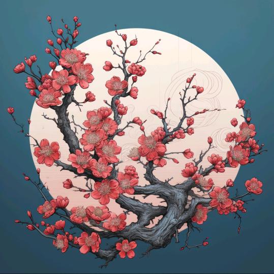 冬天的腊梅
