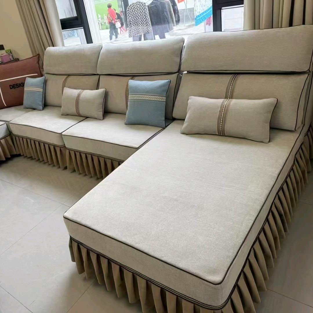 万家布艺，专业定做沙发套