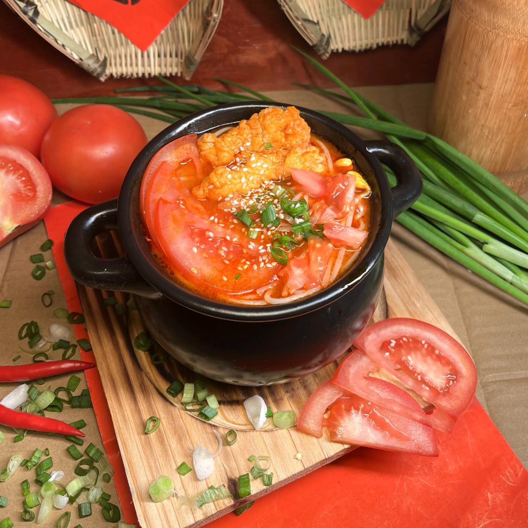 重庆罐罐米线   豌杂面