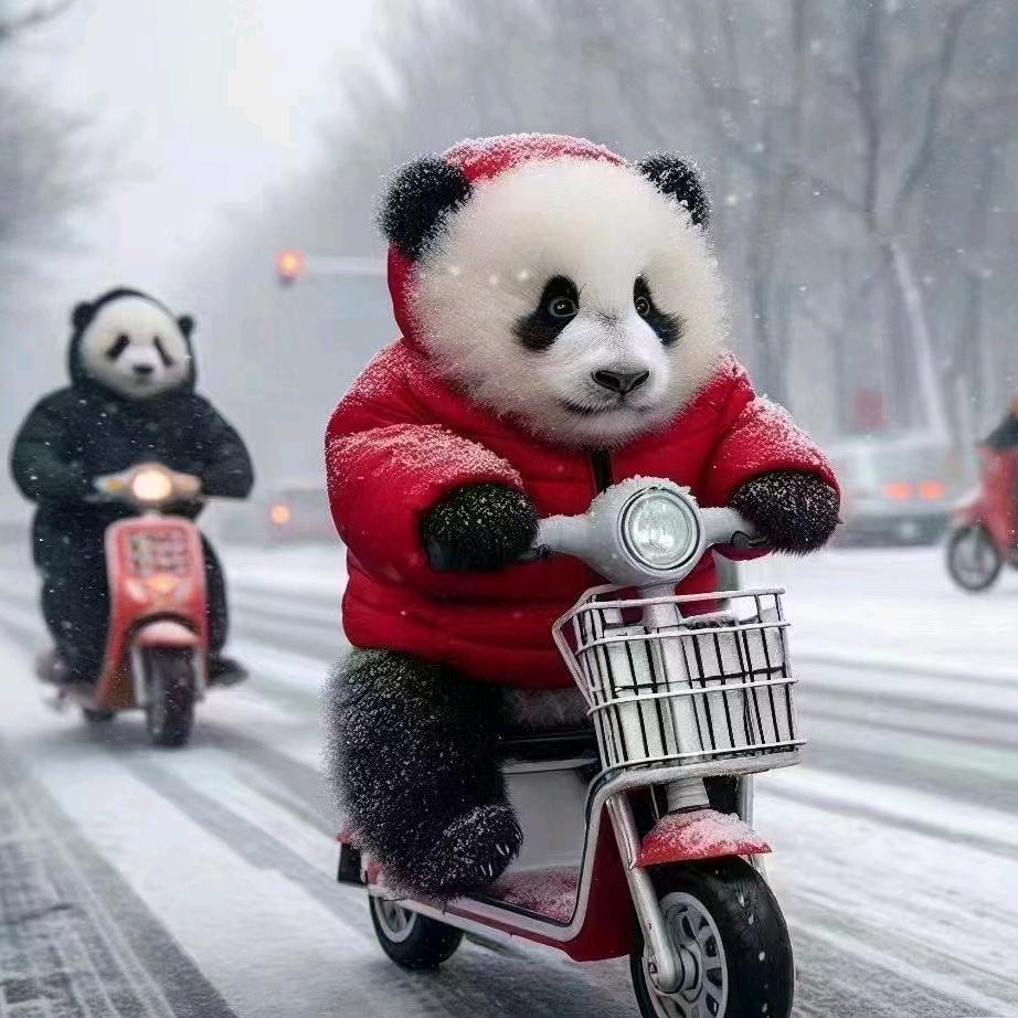 骑上我心爱的小摩托。