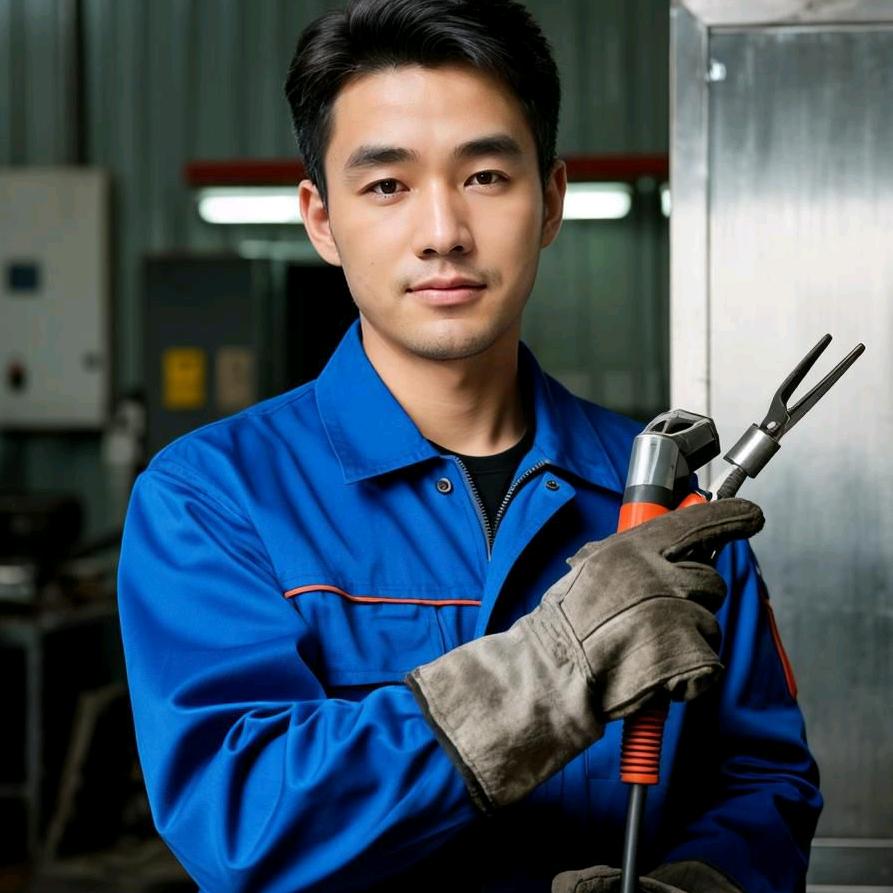 工程设备流动焊接自带发电机。