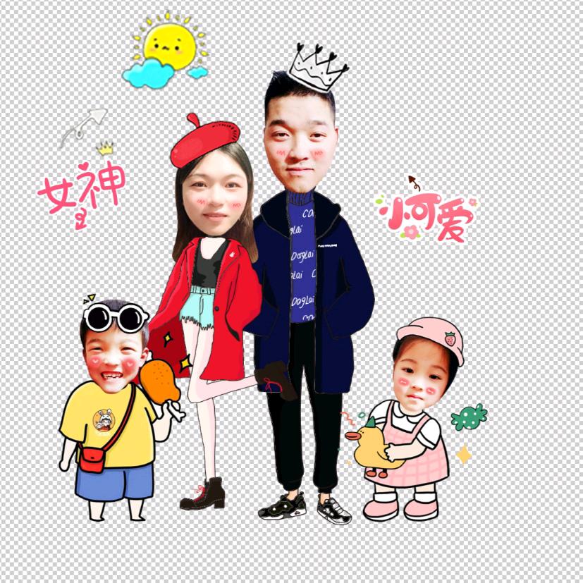 家有两宝贝😘