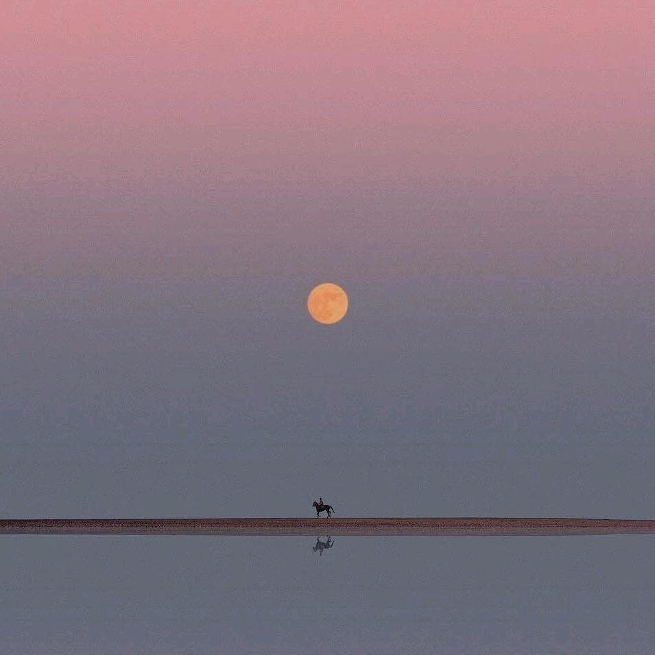 海底月是天上月啊