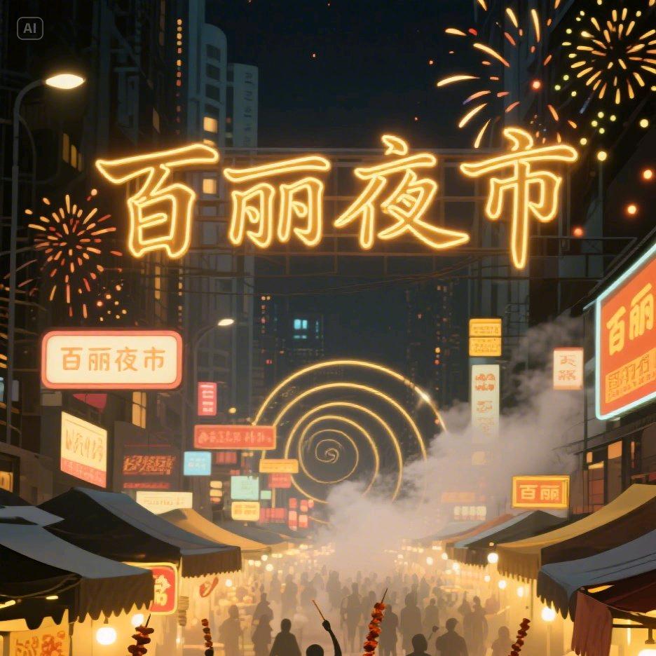 百丽夜市特色美食街