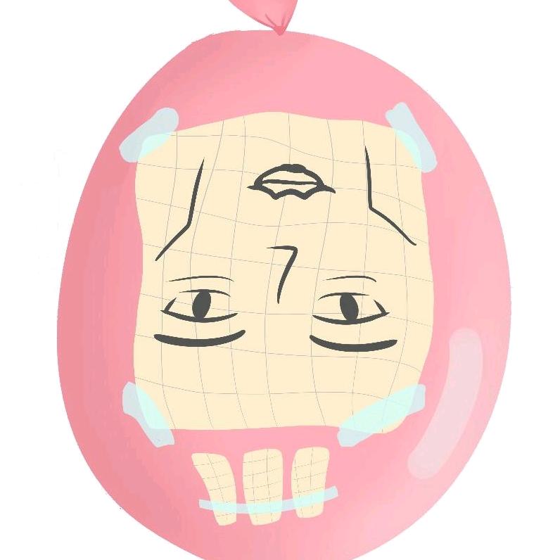 背后的粉色气球（争取1K老爷关注版）