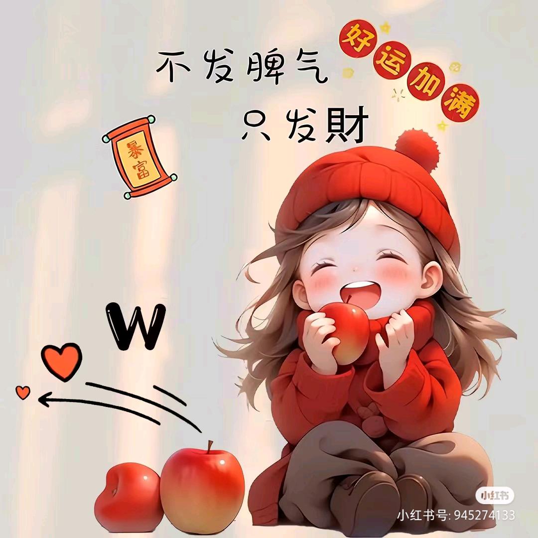 不发脾气，只发财