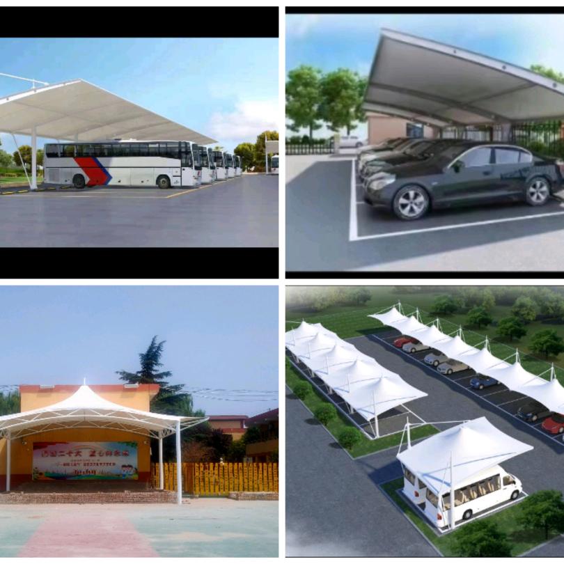 陕西膜结构车棚厂家