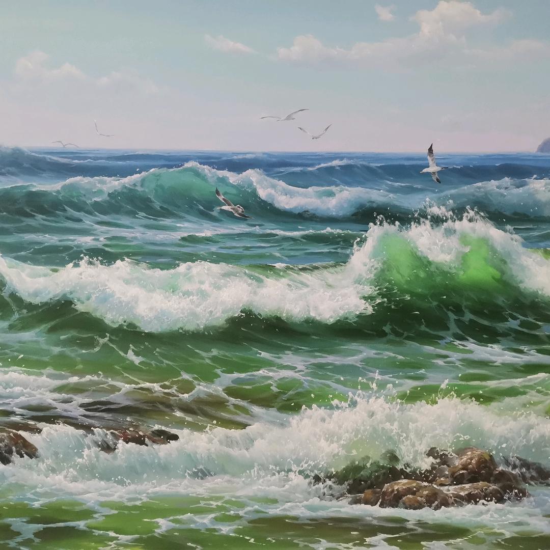 朝鲜油画