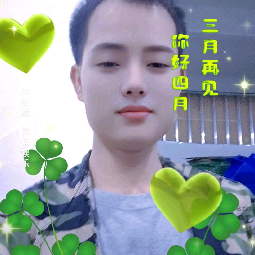 开心。