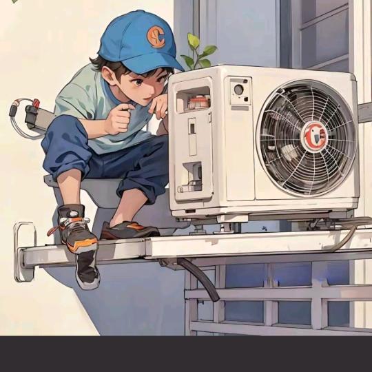 🌈好平鼓了（高空排险 蜘蛛人空调安装）