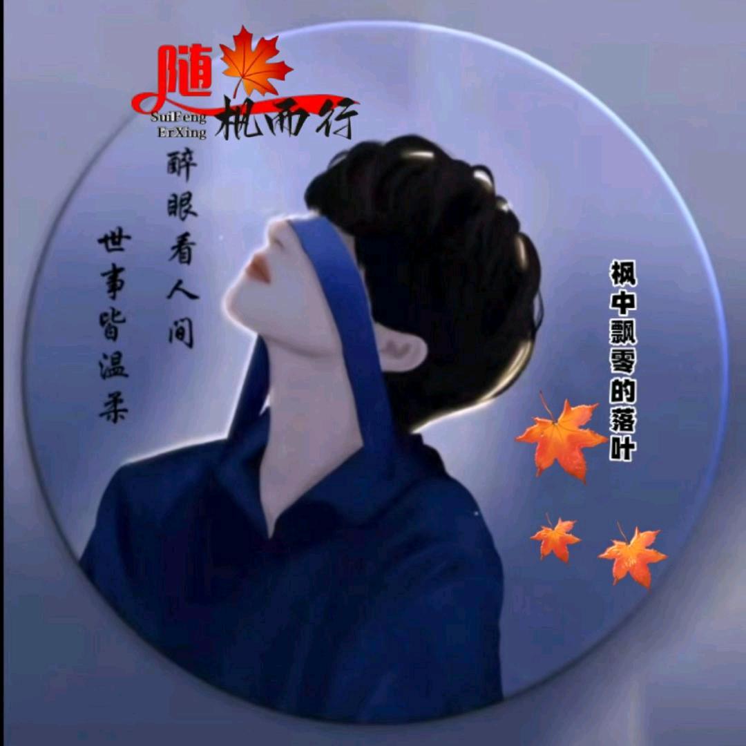 🍁中飘零的落叶🍁小阿枫新歌《戏书间》