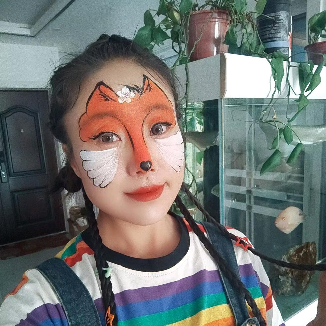 榆中面部彩绘(收学员)