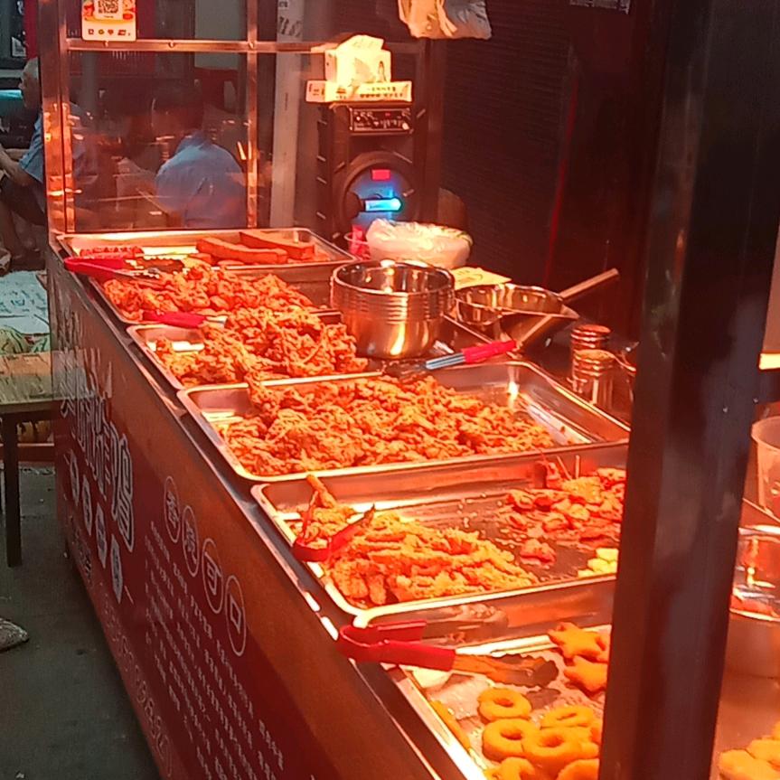 梅桥佳法市场！囗囗香炸鸡