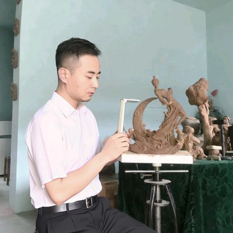 周森浮雕壁画，假山假树水泥雕塑，泥塑