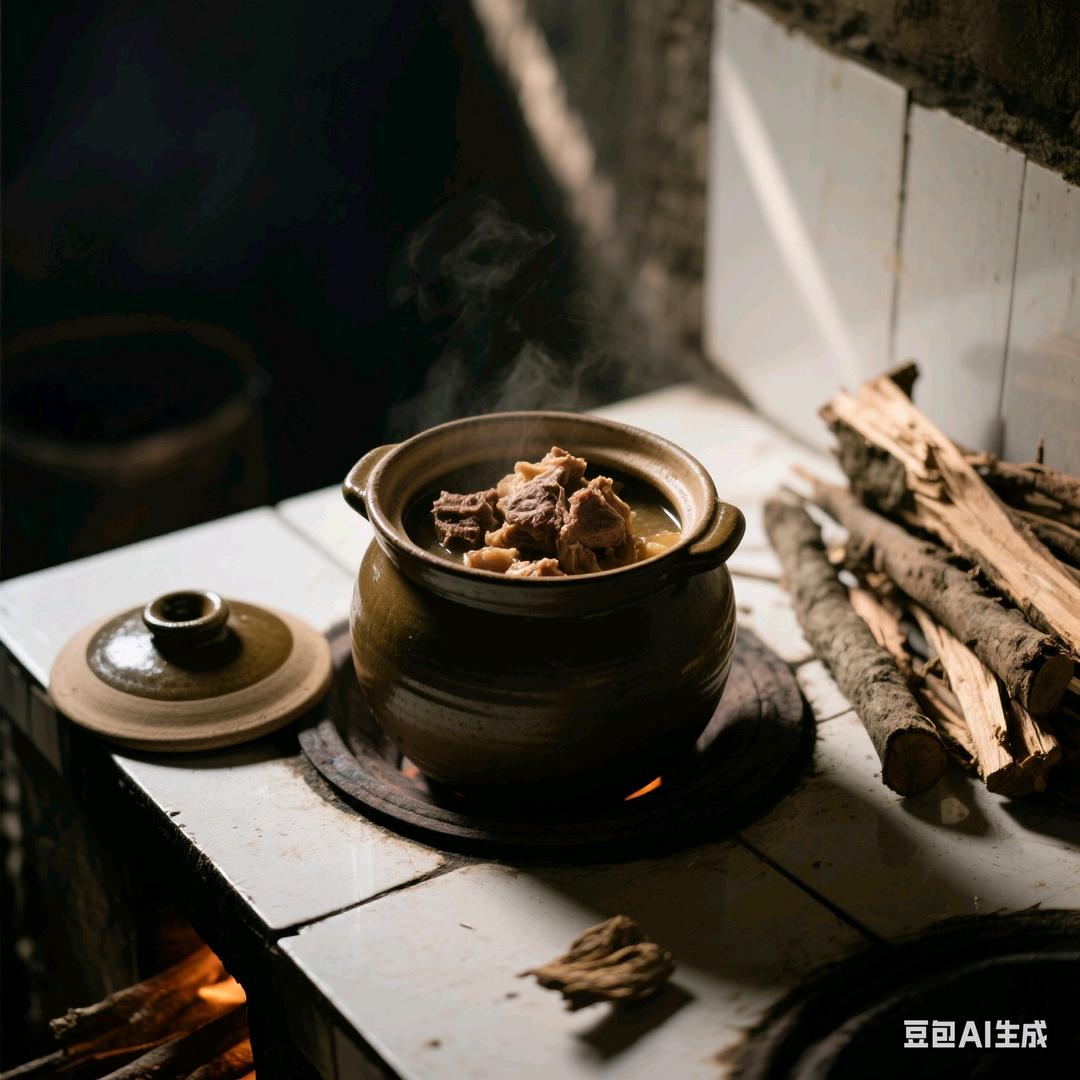地道特色土猪瓦罐肉