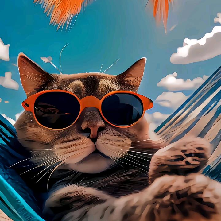 ✟爱喝咖啡の猫