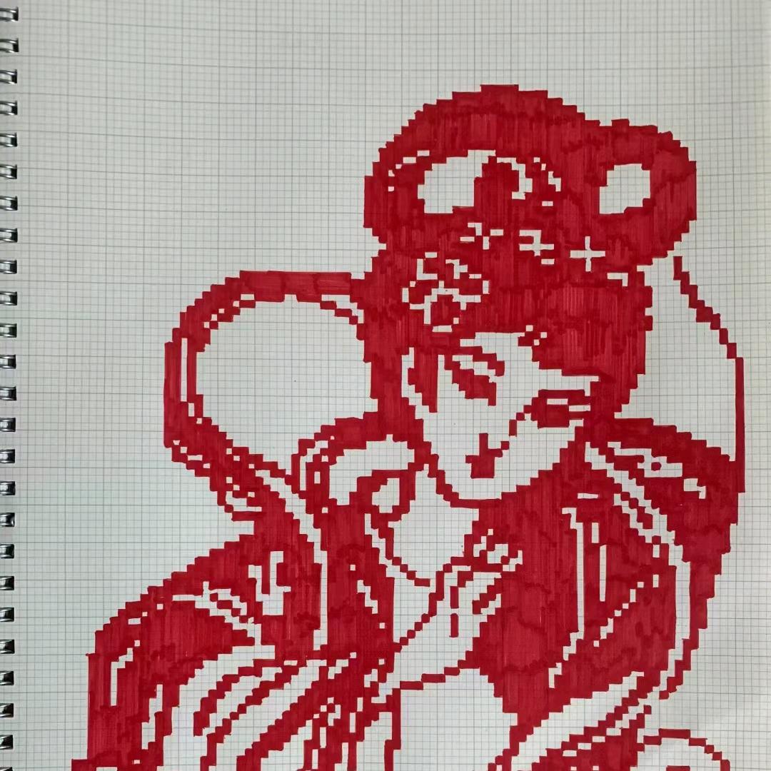 彩霞手工串珠，十字绣