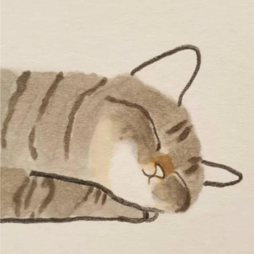 耳机线里有只喵