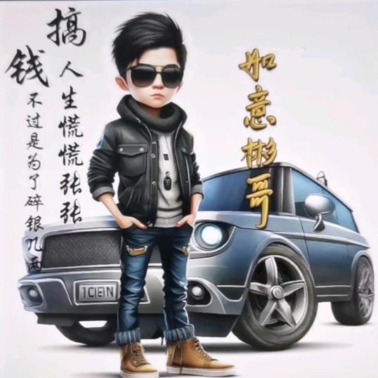 万事如意，文质彬彬