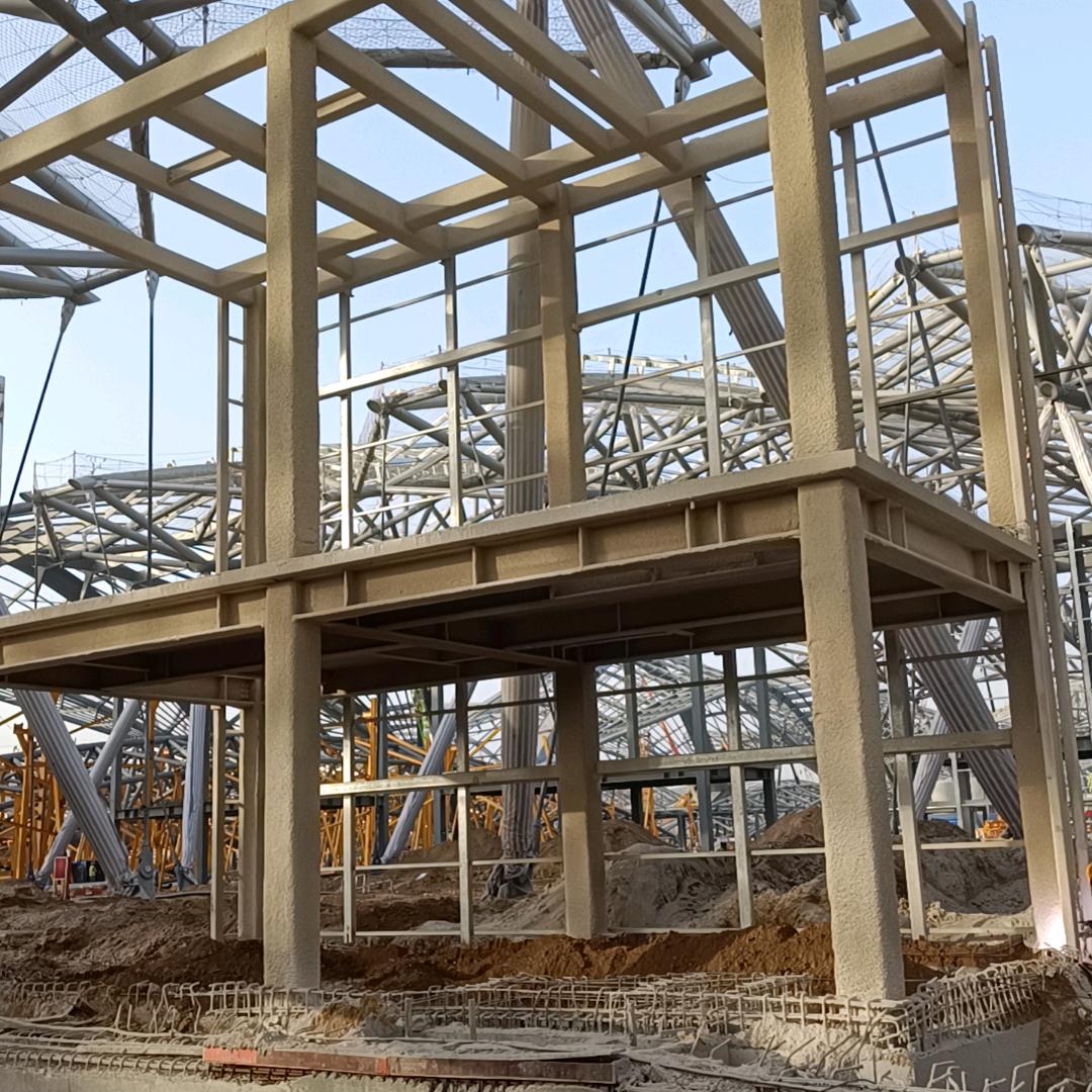 钢结构防火涂料施工