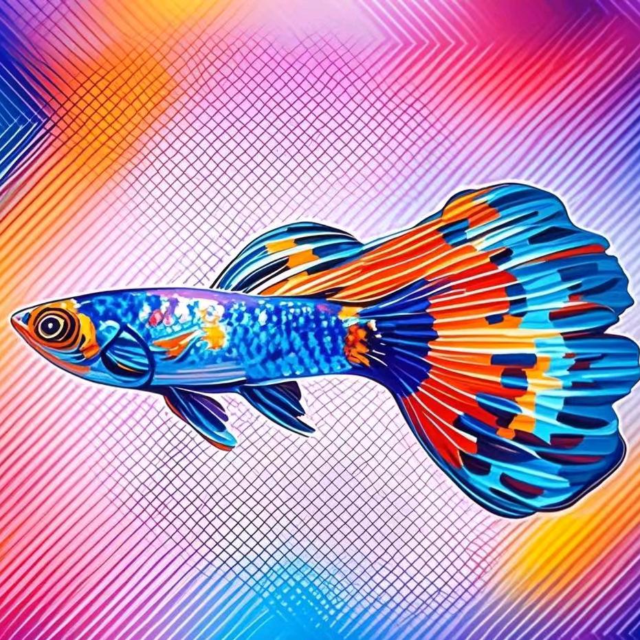 铁罐精品孔雀鱼