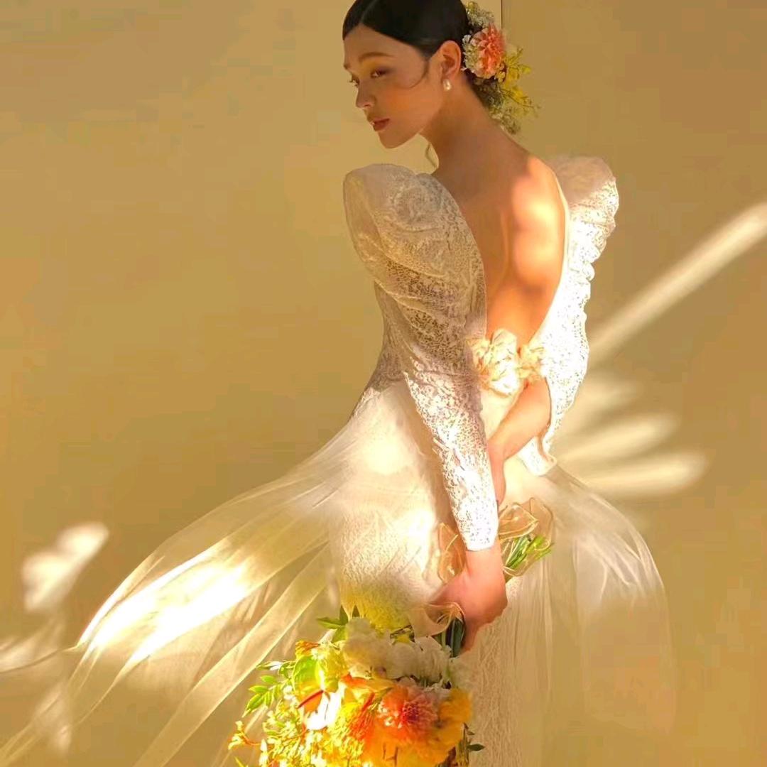 法兰春天婚纱摄影美美