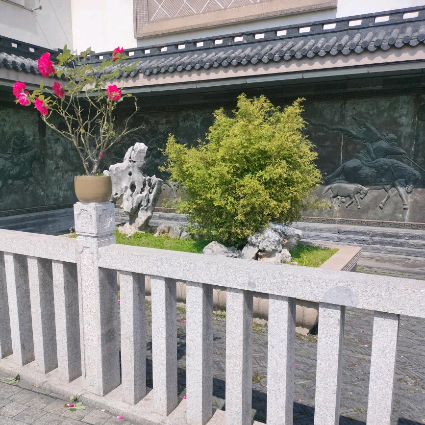 余晖的海