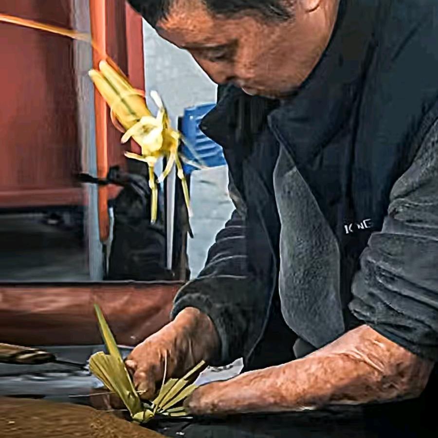 老赵棕编非遗传承