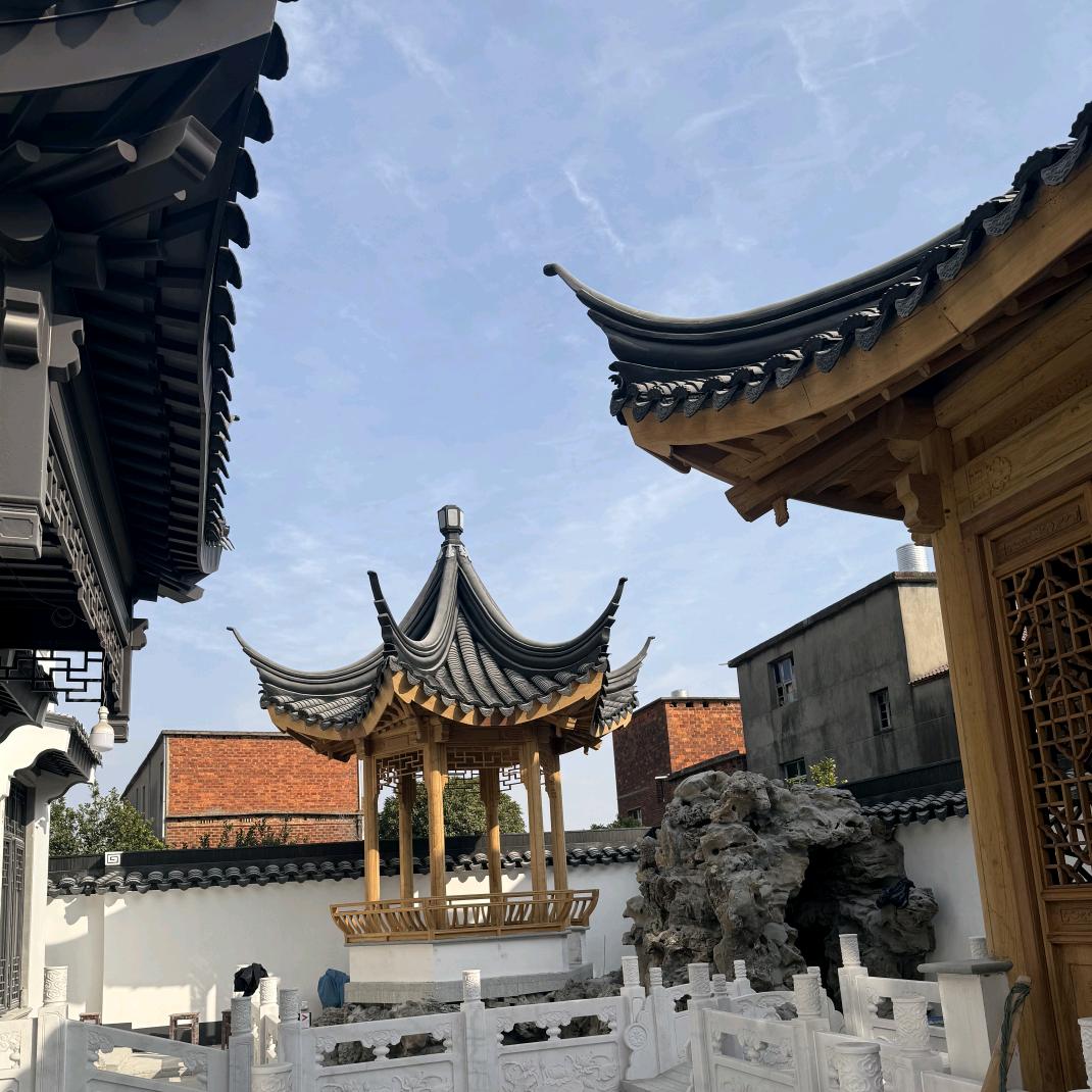 苏式庭院建筑施工-苏州御鼎古建
