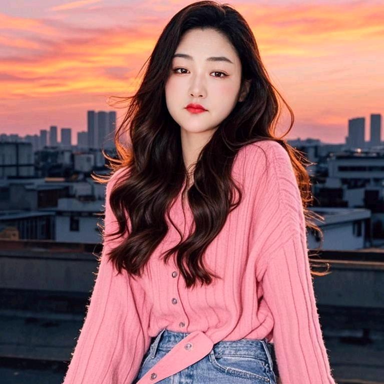 顽皮小妮子。