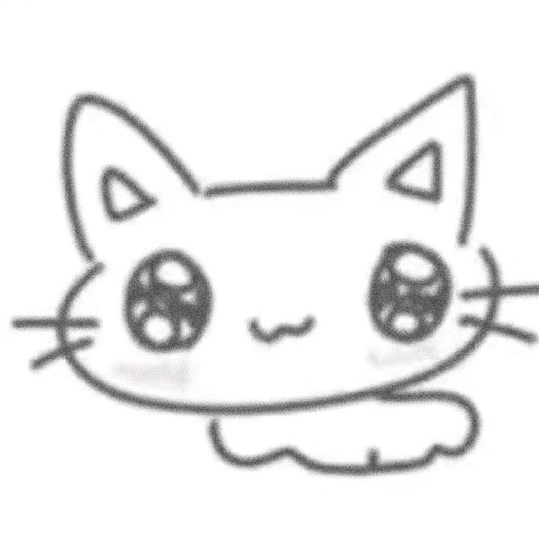 小猫去当美甲师往拉拉美甲上涂强力胶