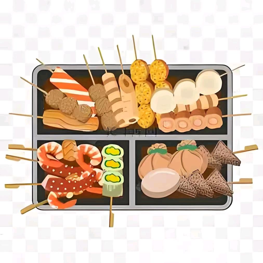 小竹签麻辣涮串