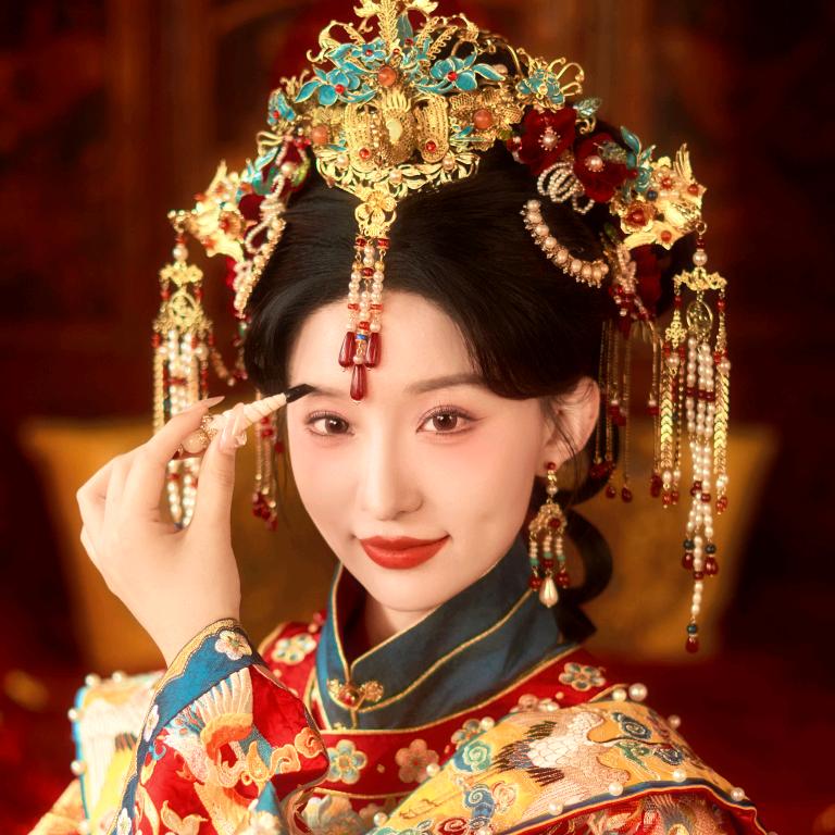 视觉光影-中式婚前影像