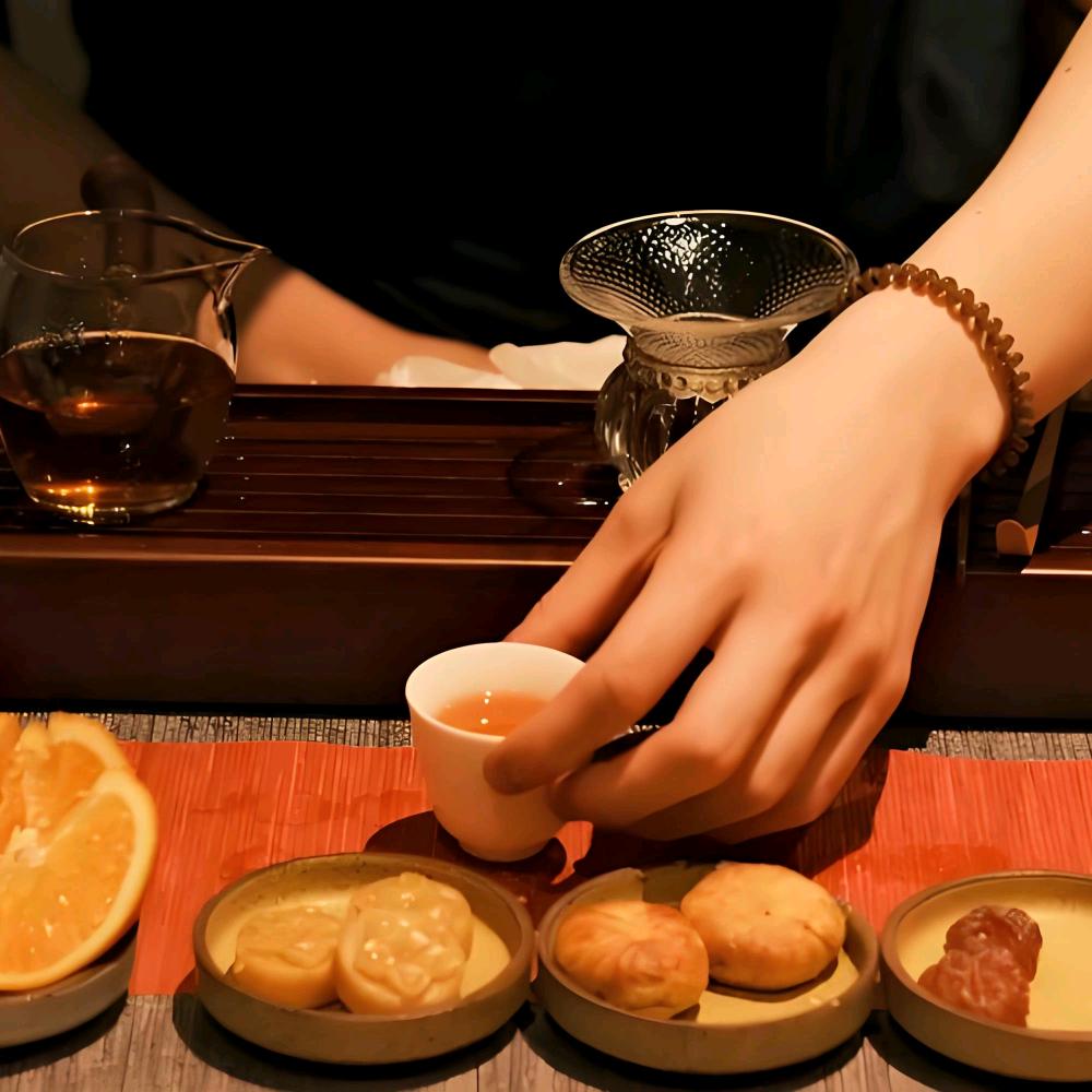 一 杯 清 茶