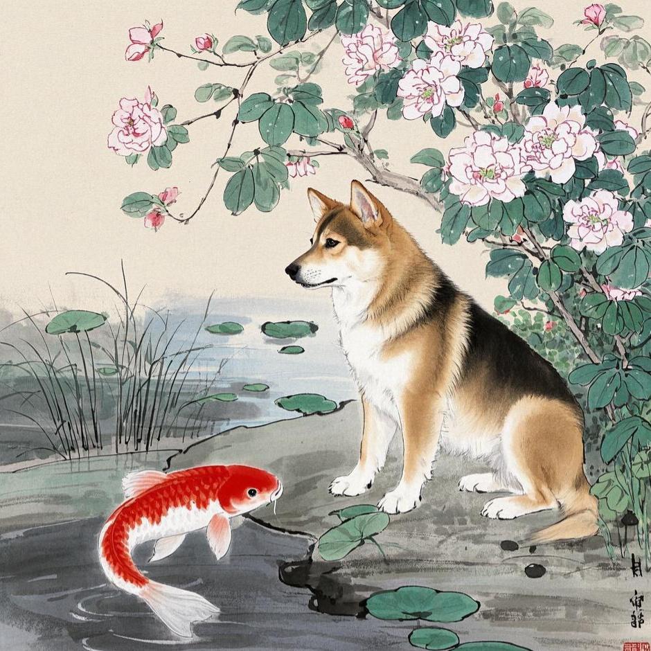 旺家田园犬✨五红犬