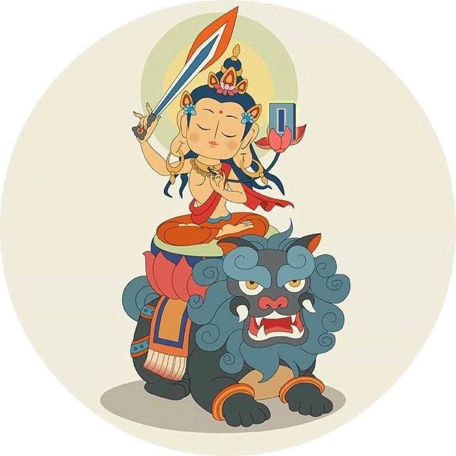 骑着蓝色的狮子
