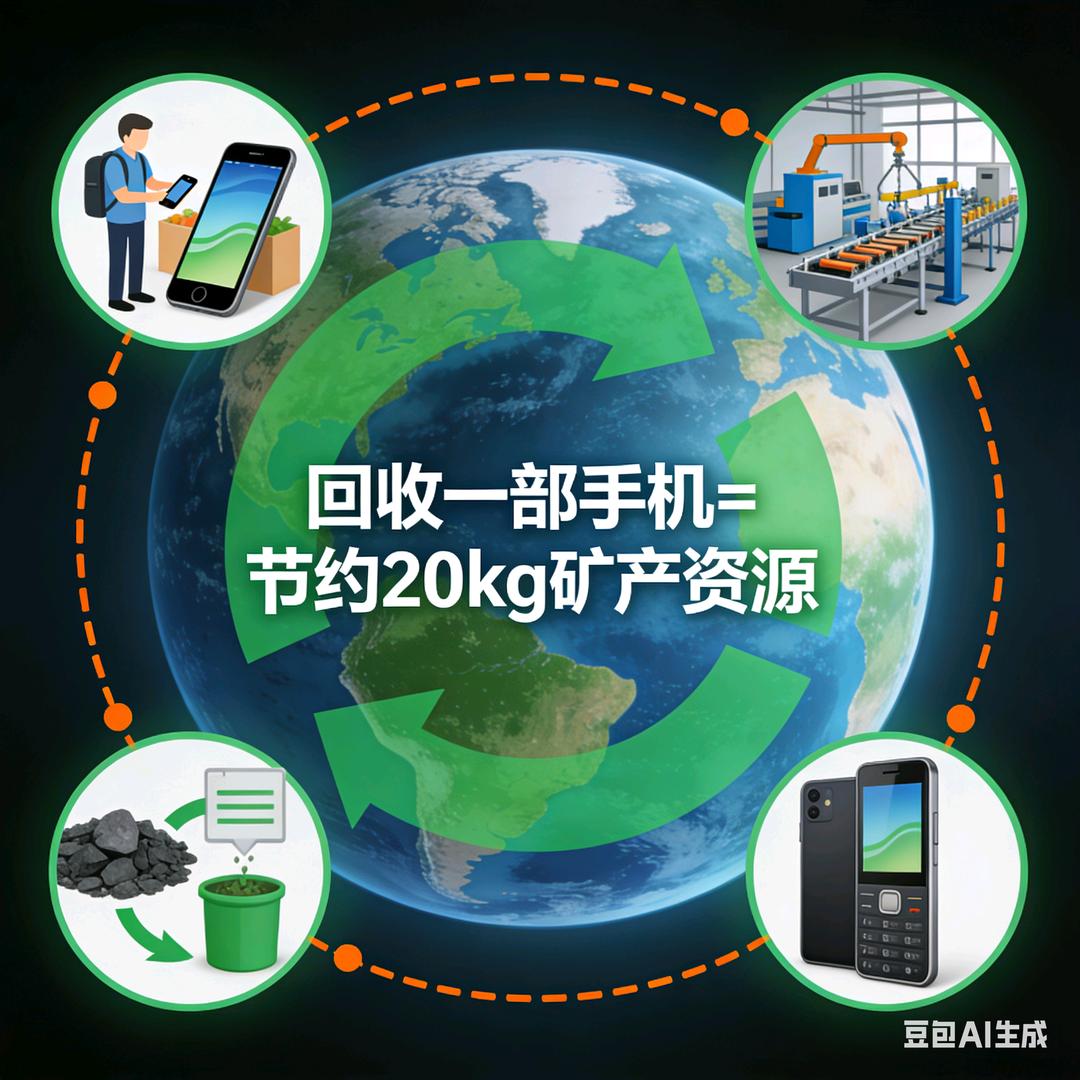 回收旧手机，坏手机，长头发，铜钱老物件