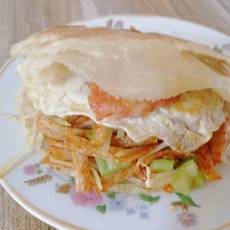 大桥石头饼鸡蛋饼