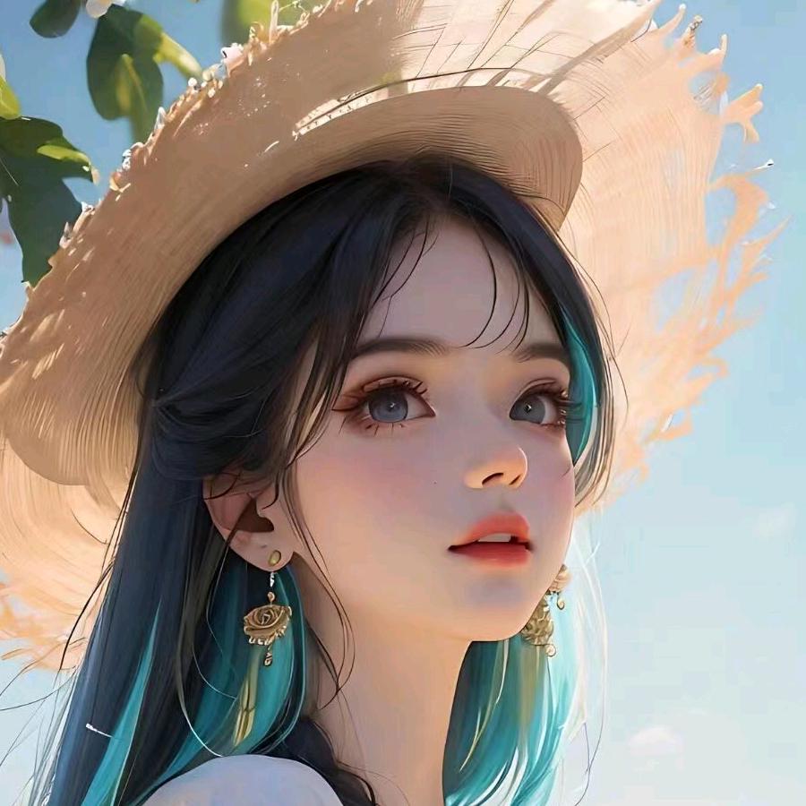 蓝海美女