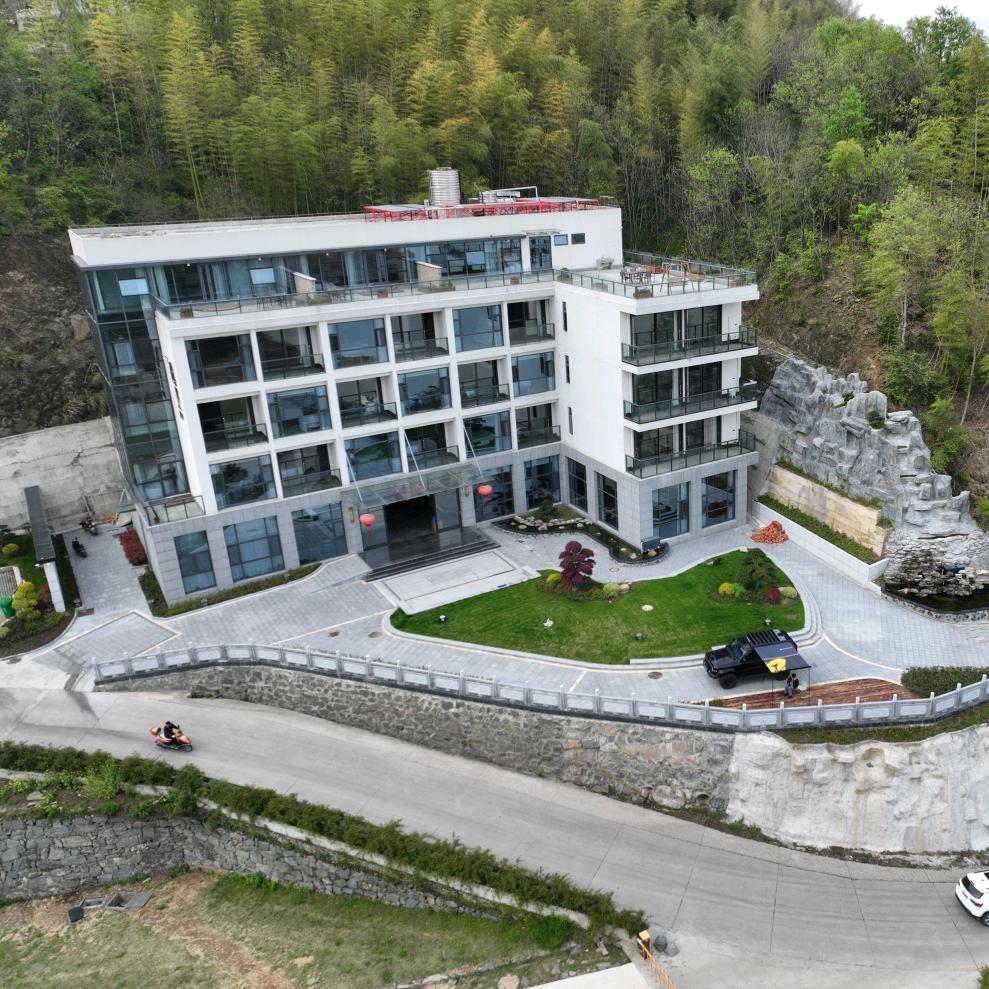 六安市霍山县磨子潭水库沐丰观湖民宿