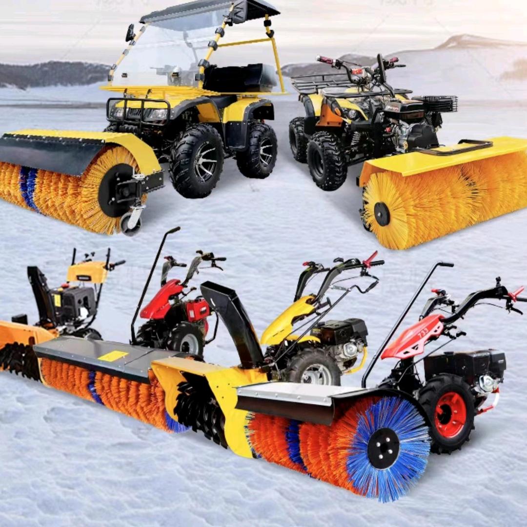 扫雪车铲雪车除雪车抛雪机融雪剂撒布机豪沃