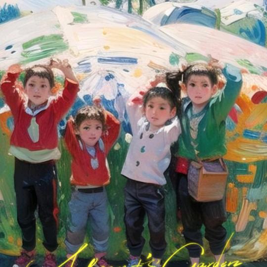 青草地里的小羊们