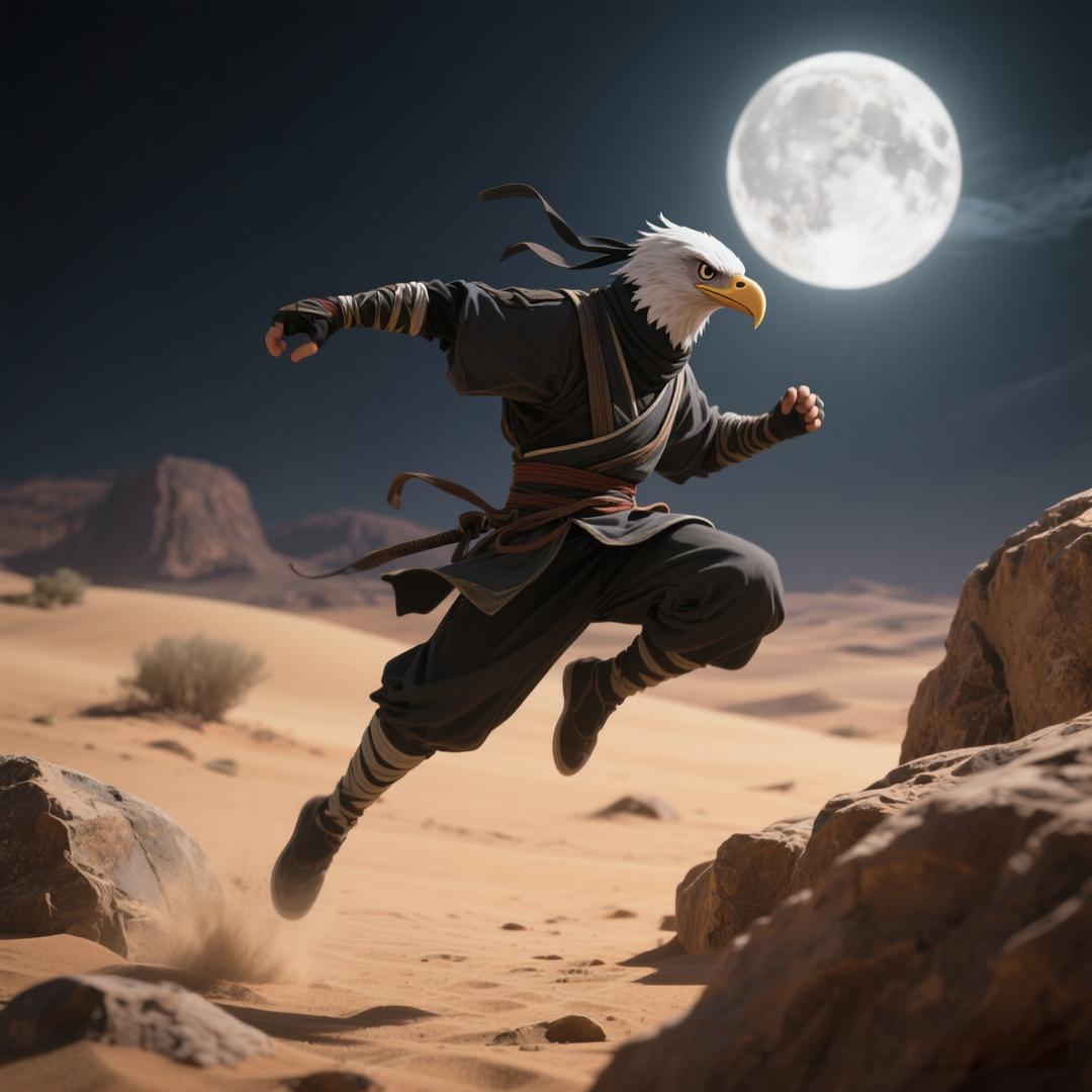 沙漠一只就很雕