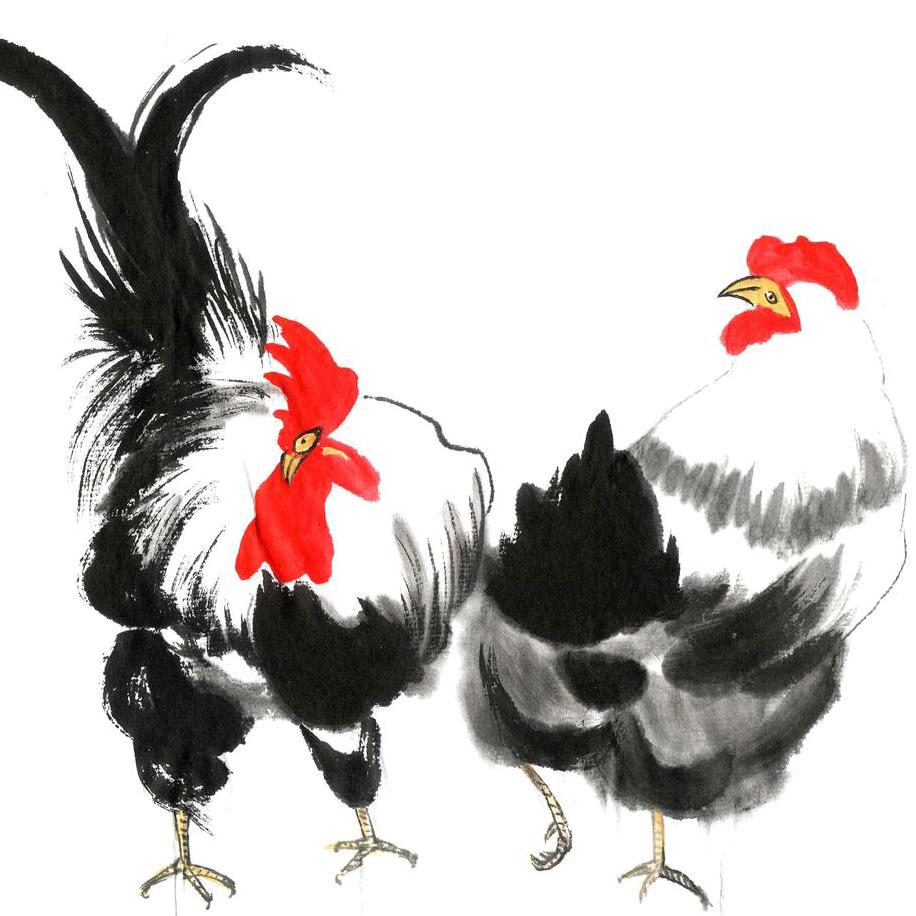 雄鸡报福