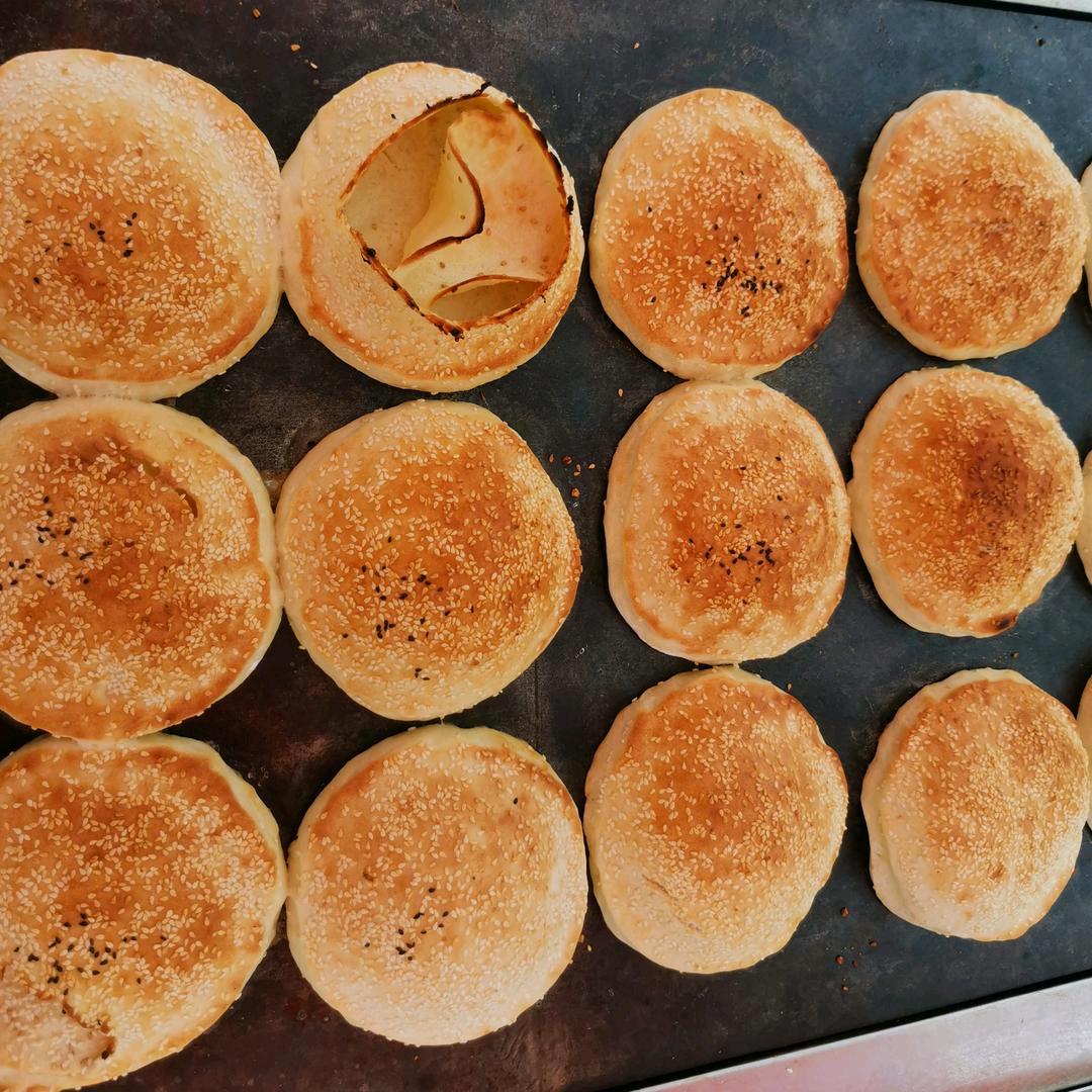 李记蜂蜜芝麻烧饼（高炉烧饼）