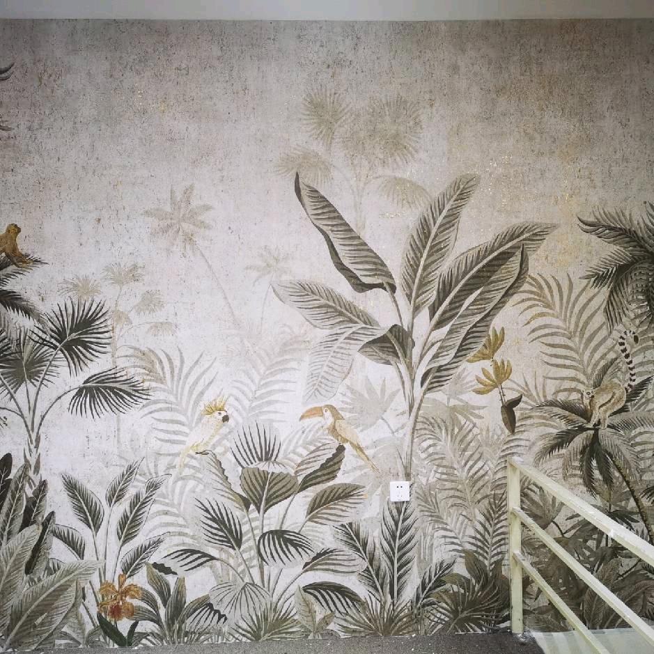 豪研墙纸.墙布.墙画.窗帘.工厂直通车