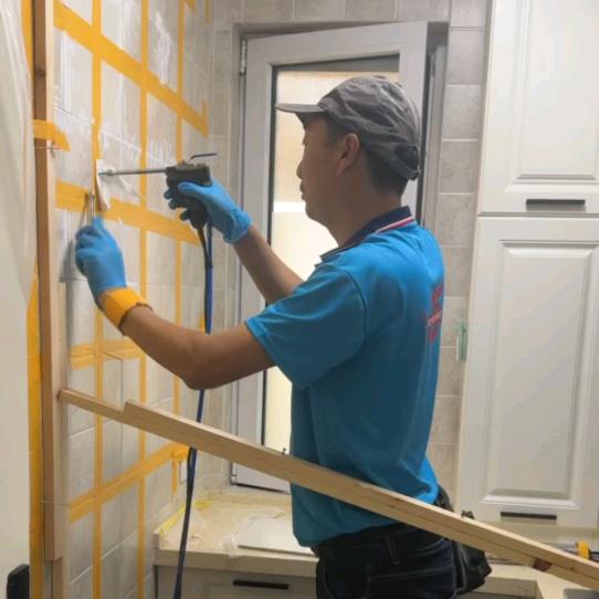 青岛军哥修瓷砖